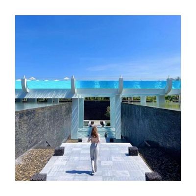 12m acryl zwembad Een luxe toevoeging aan Aupool Spectacular Hotel Rooftop