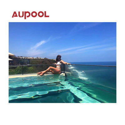 Zwembad Acryl glasplaat Aupool 50Mm Tunnel cilinder voor Resort Garden House