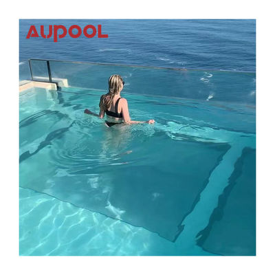 Zwembad Acryl glasplaat Aupool 50Mm Tunnel cilinder voor Resort Garden House