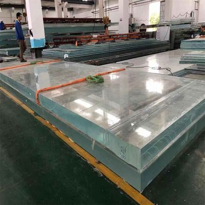 Achtertuin Infinity Edge Pool met Acrylglas Uitzicht Venster en 30-950mm Dikte