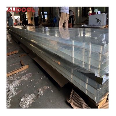 Outdoor Resort zwembadbedekking met helder acryloppervlak en hoge oppervlakhardheid