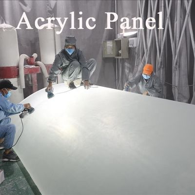 Doorzichtige glazen wand boven de grond zwembad met acryl plexi en PMMA acryl zwembad