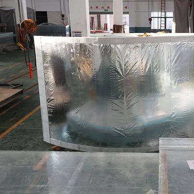 Acrylconstructie Aupool buitenzwembad Infinitieve tegenstroom zwembad met helder raam