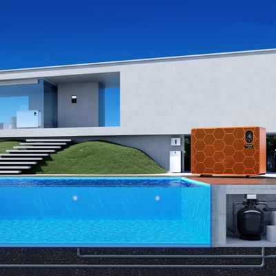 Snijdservice Aupool Doorzichtige glazen villa zwembad voor hoteltuin