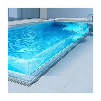 Buitenzwembad van glasvezel Dichtheid 1,19-1,20 kg/cm3 Hoge lichtdoorlating 93%