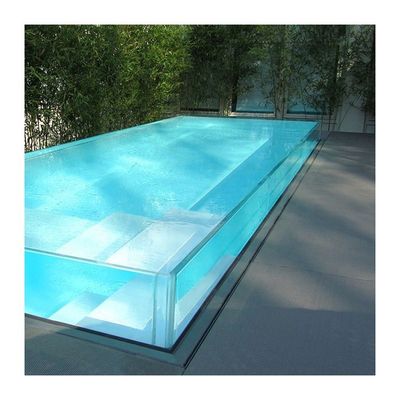 Buitenzwembad van glasvezel Dichtheid 1,19-1,20 kg/cm3 Hoge lichtdoorlating 93%