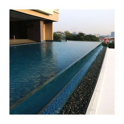 Acrylplaat met hoge oppervlakhardheid voor Aupool boven de grond Ambassade Gardens Sky Pool