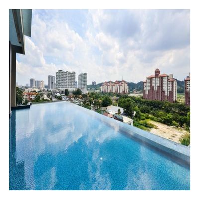 Acrylplaat met hoge oppervlakhardheid voor Aupool boven de grond Ambassade Gardens Sky Pool