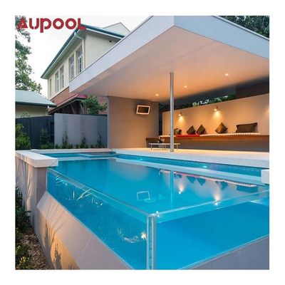 Acryl zwembad venster door OEM voor luxe outdoor gegoten PMMA plaat