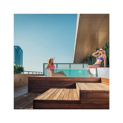 Acryl zwembad venster door OEM voor luxe outdoor gegoten PMMA plaat