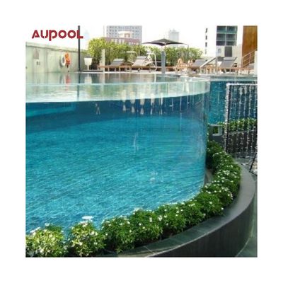 Buitenzwembad en duikbad met 100% zuiver lucite acryl van Sublue Dive Pools