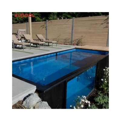 Buitenzwembad en duikbad met 100% zuiver lucite acryl van Sublue Dive Pools