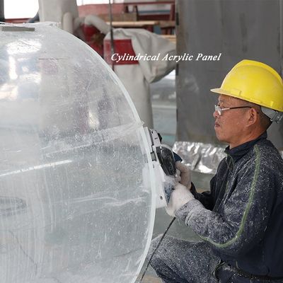 Volledige set 50mm 80mm plexiglas wand Acrylplaten Glas zwembad voor diafaniteit