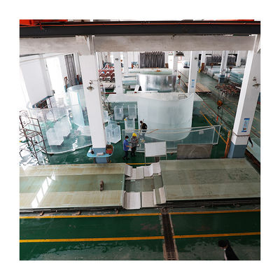Lucite 30 mm 950 mm Dikte Doorzichtige gietijzeren acrylglas dakruimte Vensterpanelen voor villa zwembad