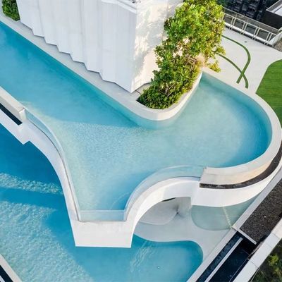 Duidelijk Acrylpaneel voor boven de grond Transparante Acrylpool Aupool Gegooid Acrylplaat