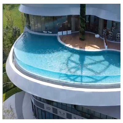 Acrylisch zwembad Bottom zwembad samengevoegd voor villa jacuzzi en meer
